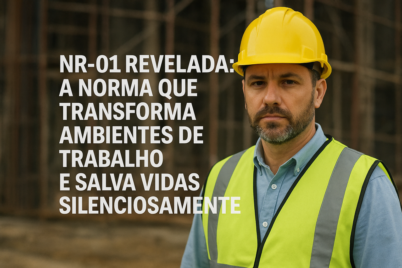NR-01 Revelada: A Norma que Transforma Ambientes de Trabalho e Salva Vidas Silenciosamente