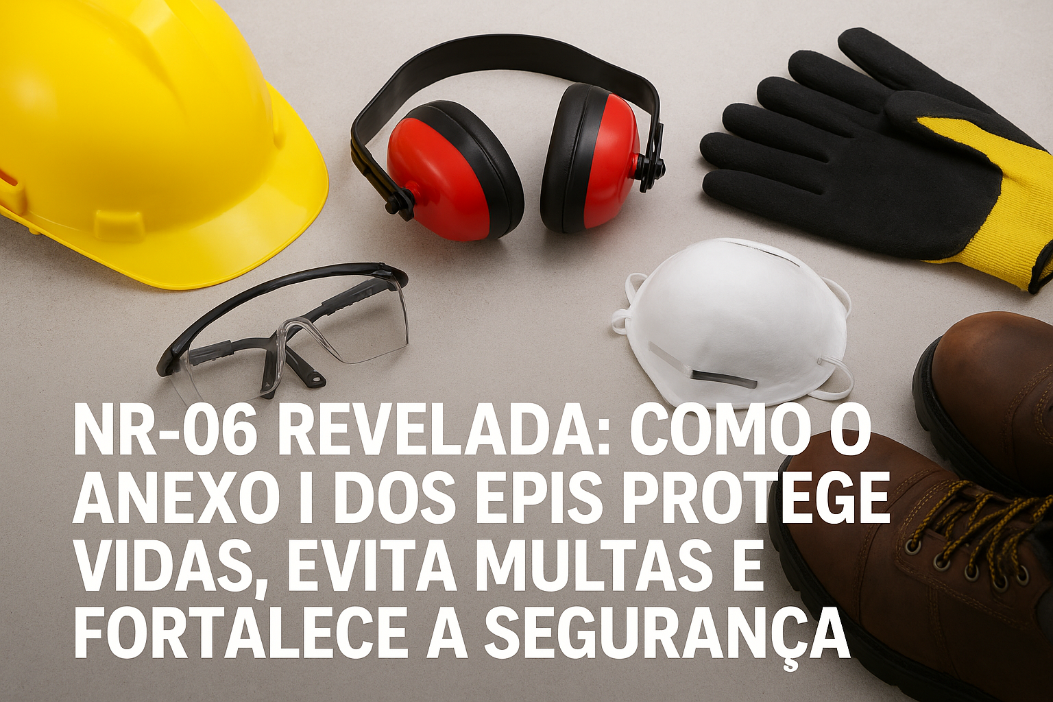 NR-06 Revelada: Como o Anexo I dos EPIs Protege Vidas, Evita Multas e Fortalece a Segurança do Trabalho