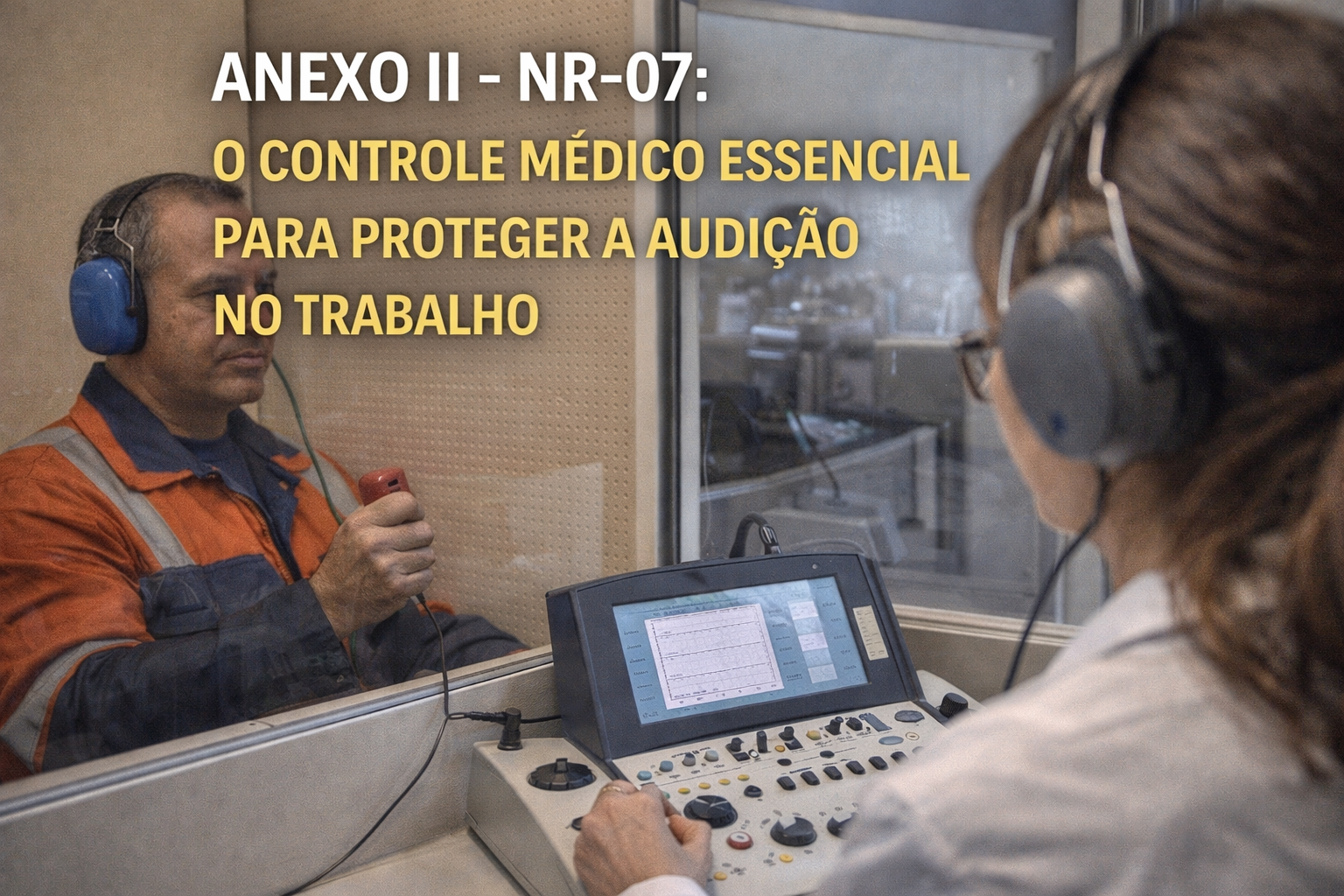 Como o Anexo II da NR-07 Está Salvando a Audição dos Trabalhadores: O Controle Médico do Ruído que Toda Empresa Precisa Aplicar