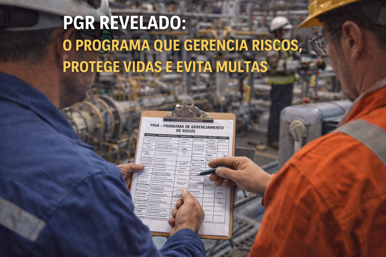 PGR Revelado: O Programa de Gerenciamento de Riscos que Está Salvando Empresas de Multas Milionárias e Protegendo Vidas no Trabalho