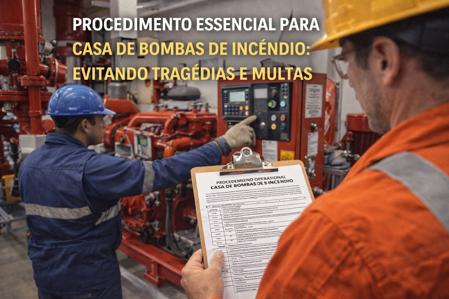 Casa de Bombas de Incêndio Revelada: O Procedimento Que Pode Salvar Seu Patrimônio, Evitar Multas e Proteger Vidas