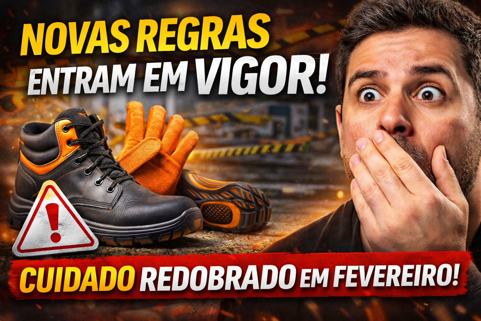 Anexos da Portaria MTE nº 672 em 2026: A mudança que vai transformar a certificação de luvas e calçados de segurança