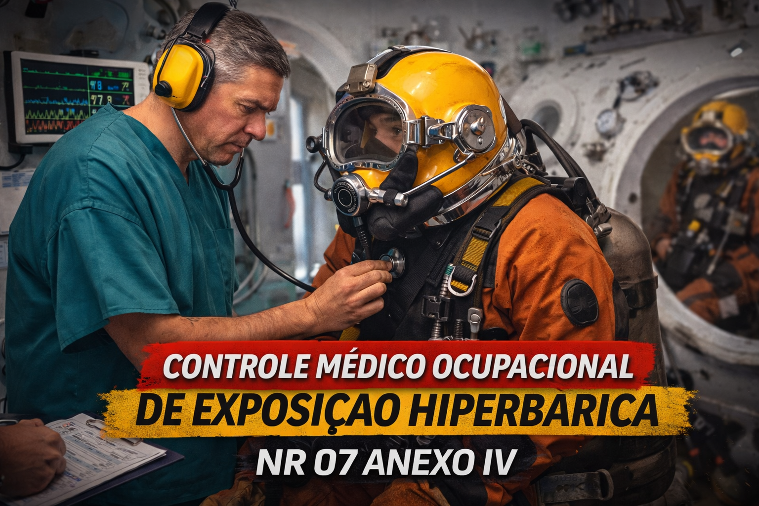 Anexo IV da NR-07 Revelado: Como o Controle Médico em Condições Hiperbáricas Pode Salvar Vidas, Reduzir Passivos e Proteger o Futuro da Sua Empresa