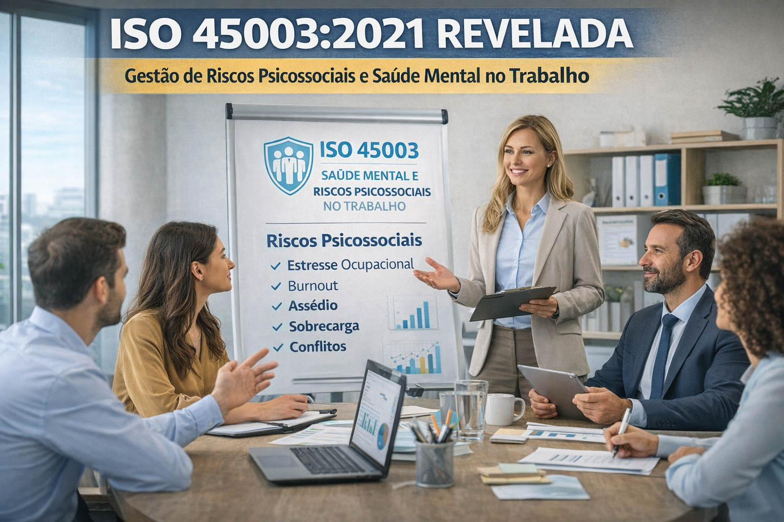 ISO 45003:2021 Revelada – Padrão Internacional Que Está Protegendo a Saúde Mental dos Trabalhadores e Blindando Empresas Contra Riscos Psicossociais