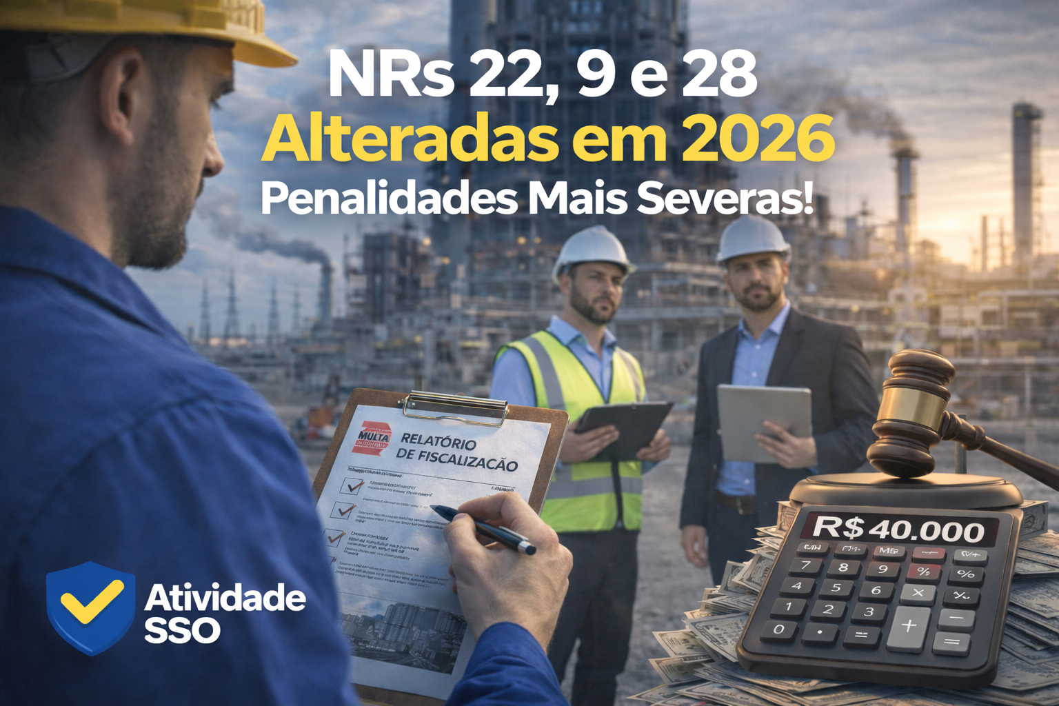 Atualização Urgente nas Normas Regulamentadoras (NRs): Entenda como o Ministério do Trabalho Endureceu Penalidades e Fiscalização (Guia Completo 2026)