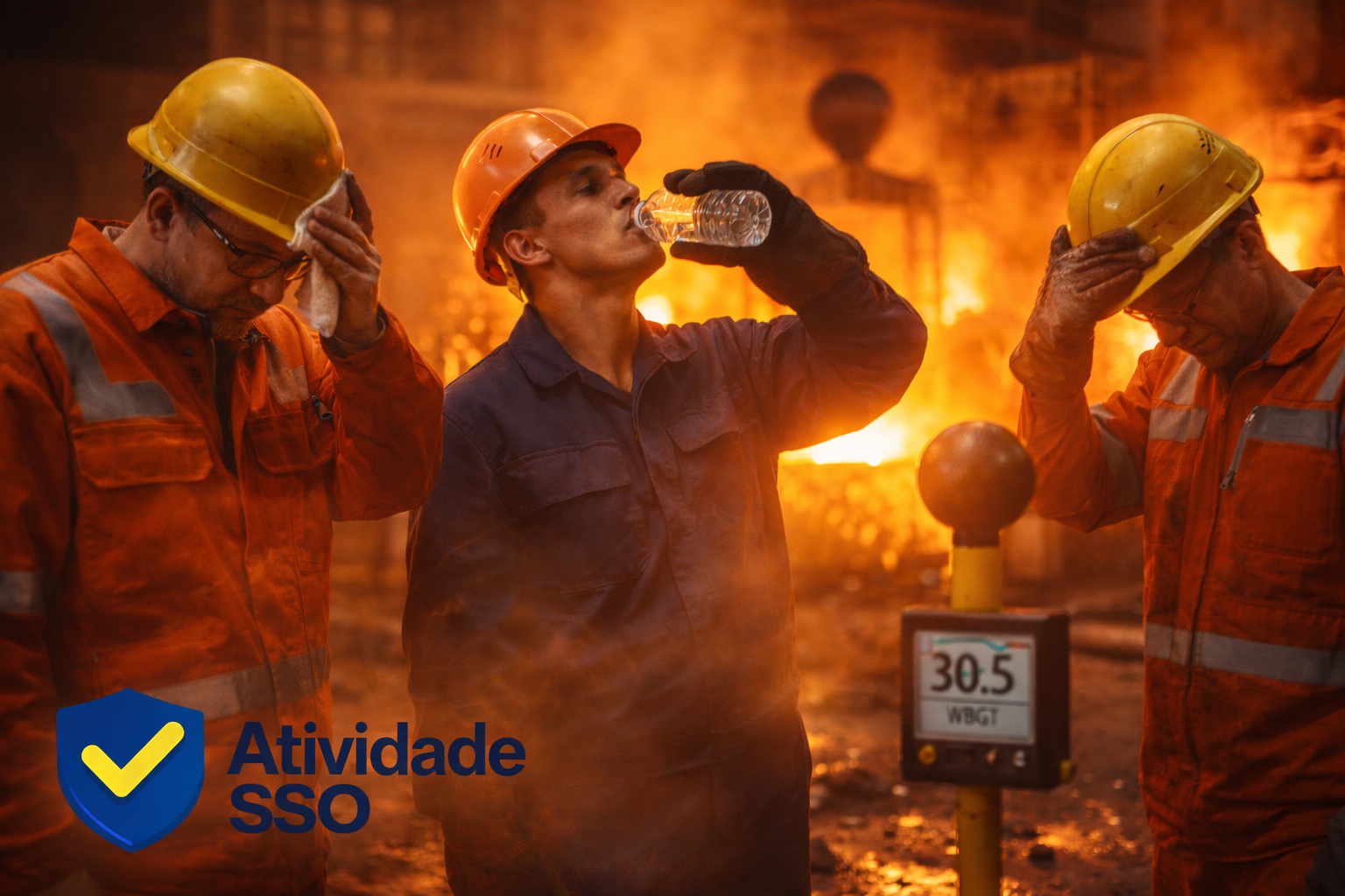 Perigo Oculto no Trabalho: Como o Anexo III da NR-09 Protege Você Contra o Calor Extremo