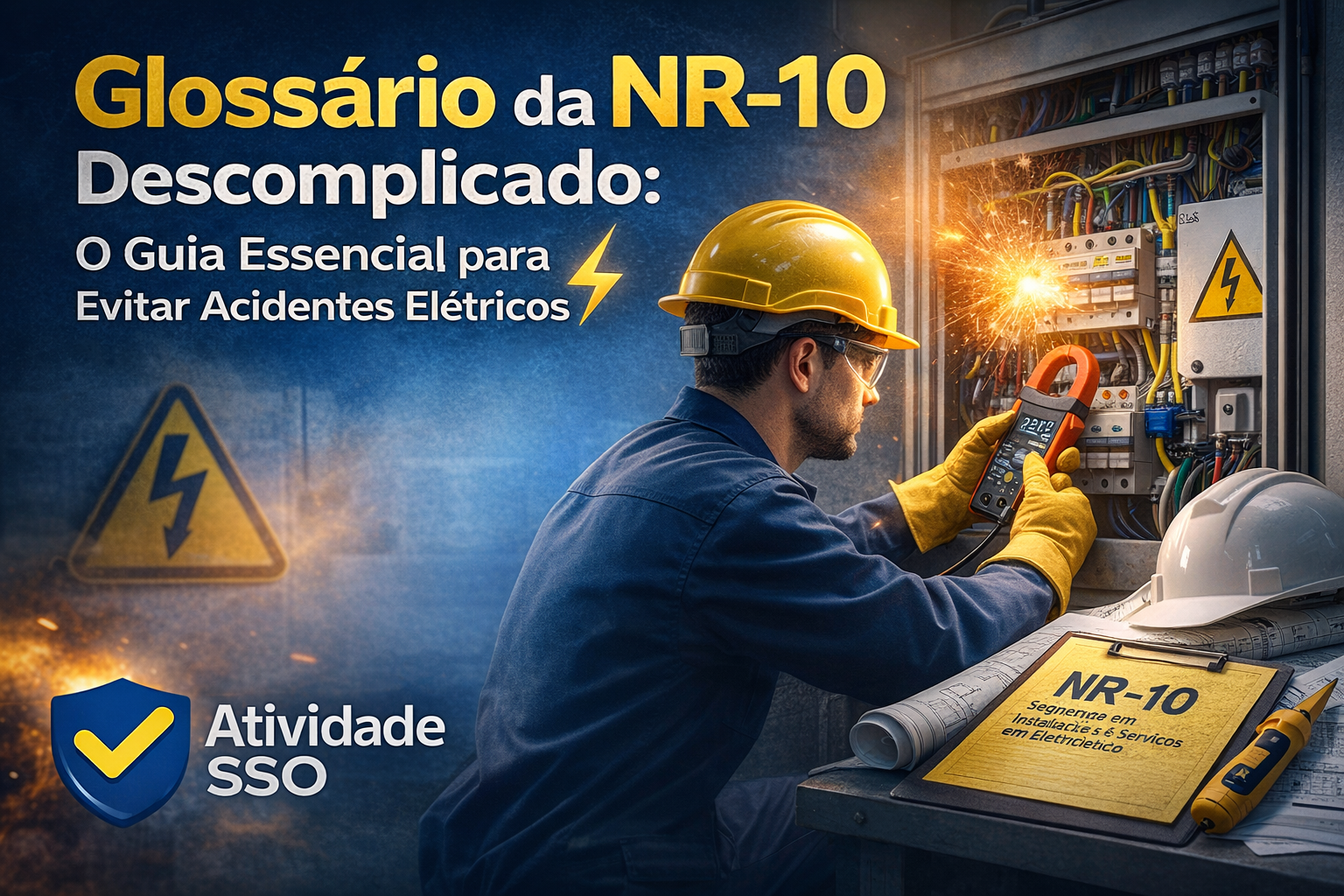Glossário da NR-10 Descomplicado: O Guia Essencial para Evitar Acidentes Elétricos, Multas e Prejuízos na Sua Empresa