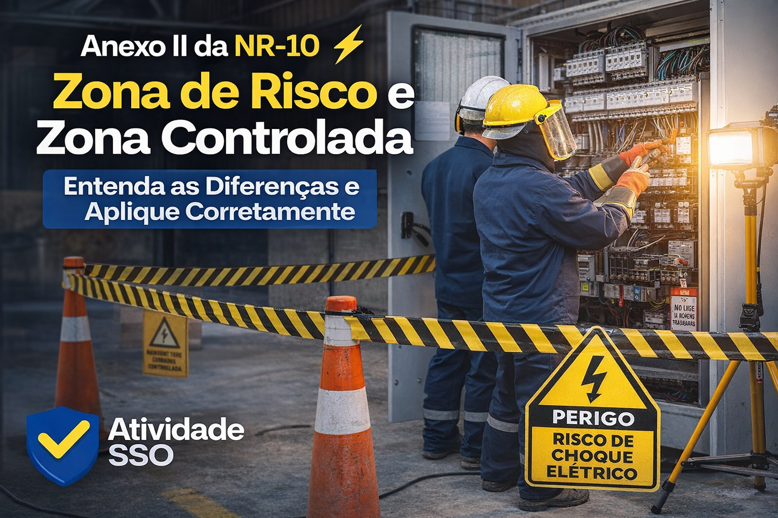 Você Realmente Sabe Diferenciar Zona de Risco e Zona Controlada na NR-10? Entenda Tudo com Exemplos e Evite Multas!