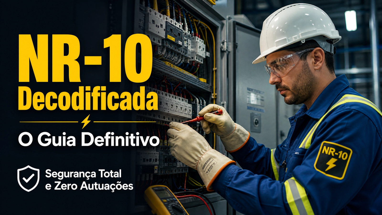 NR-10 Decodificada: O guia definitivo que todo eletricista, engenheiro e técnico de segurança precisa dominar para trabalhar com instalações elétricas sem riscos e sem autuações