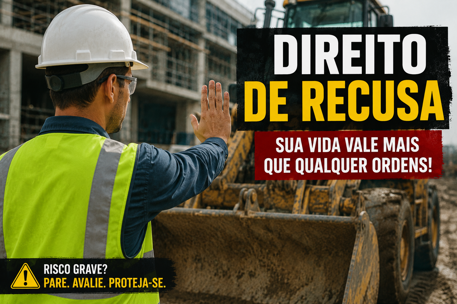 Direito de recusa e APR: o guia definitivo que todo trabalhador (e toda empresa) precisa ler antes que seja tarde demais